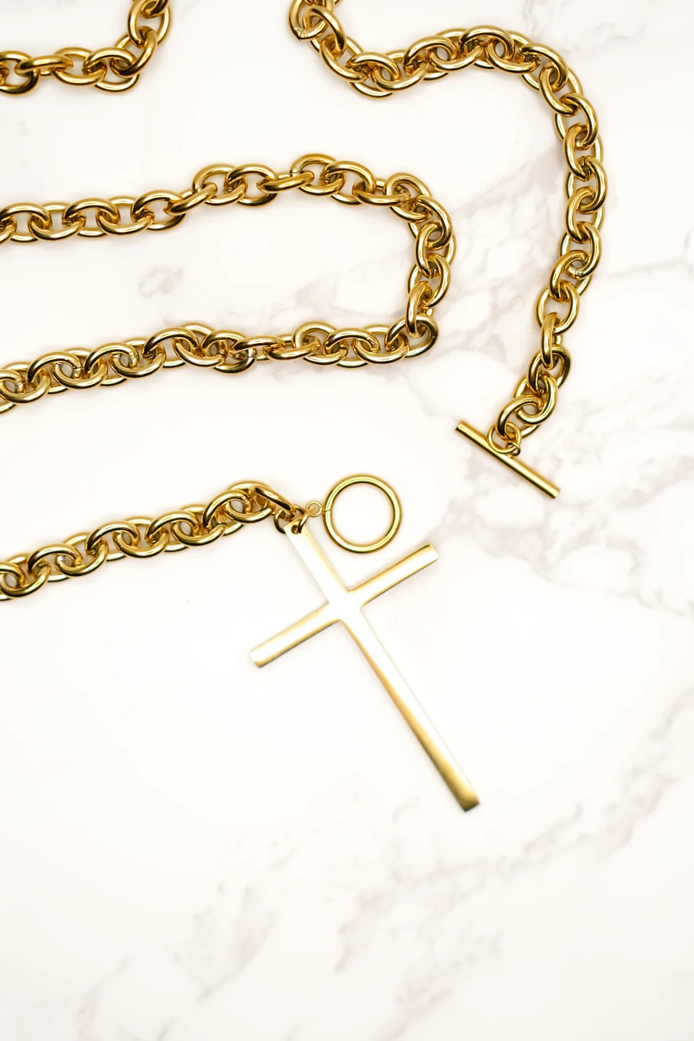Chansutt Pearls Wrap Around Cross Necklace - Image 3
