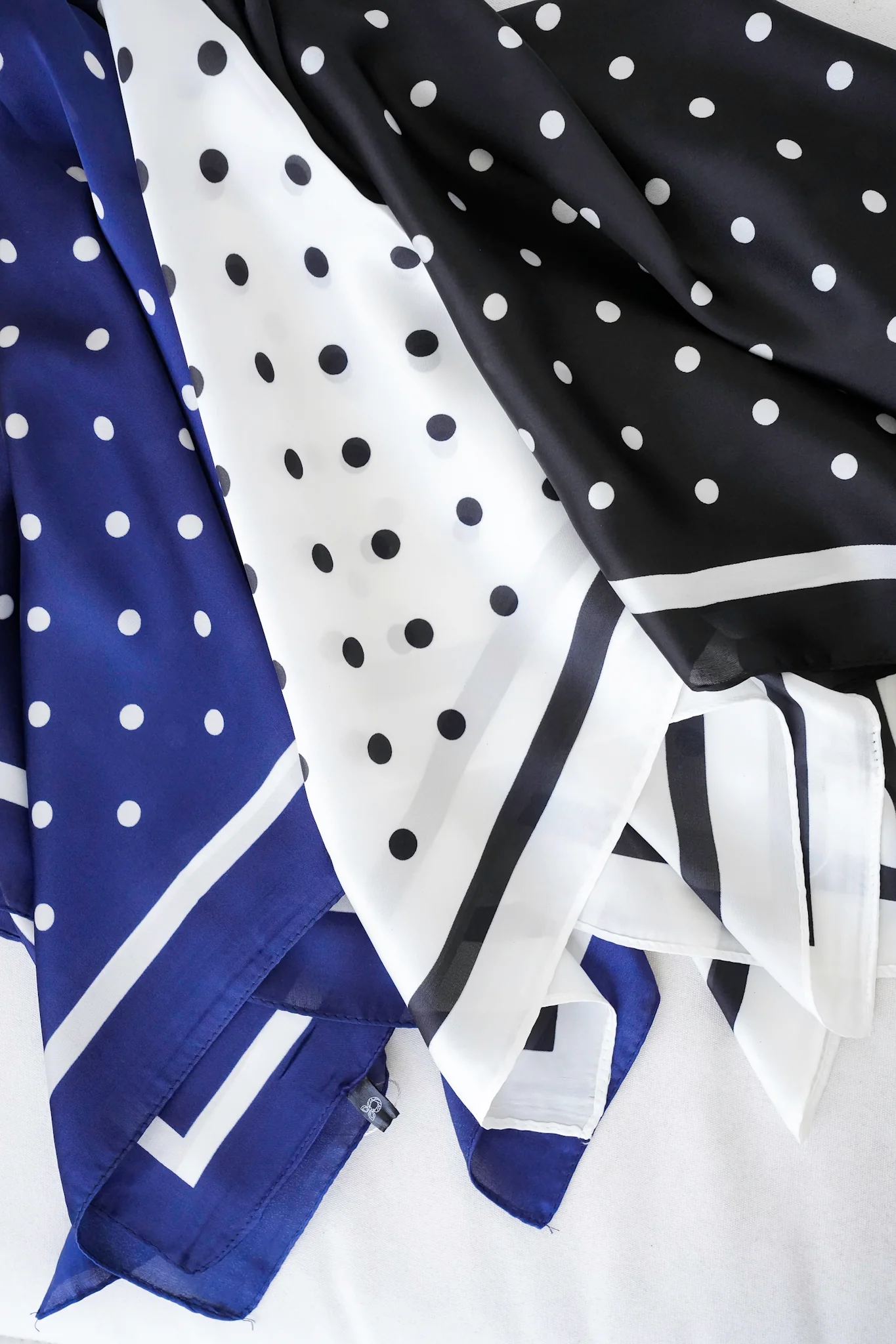 German Fuentes Dotted Pattern Small Scarf - Image 2