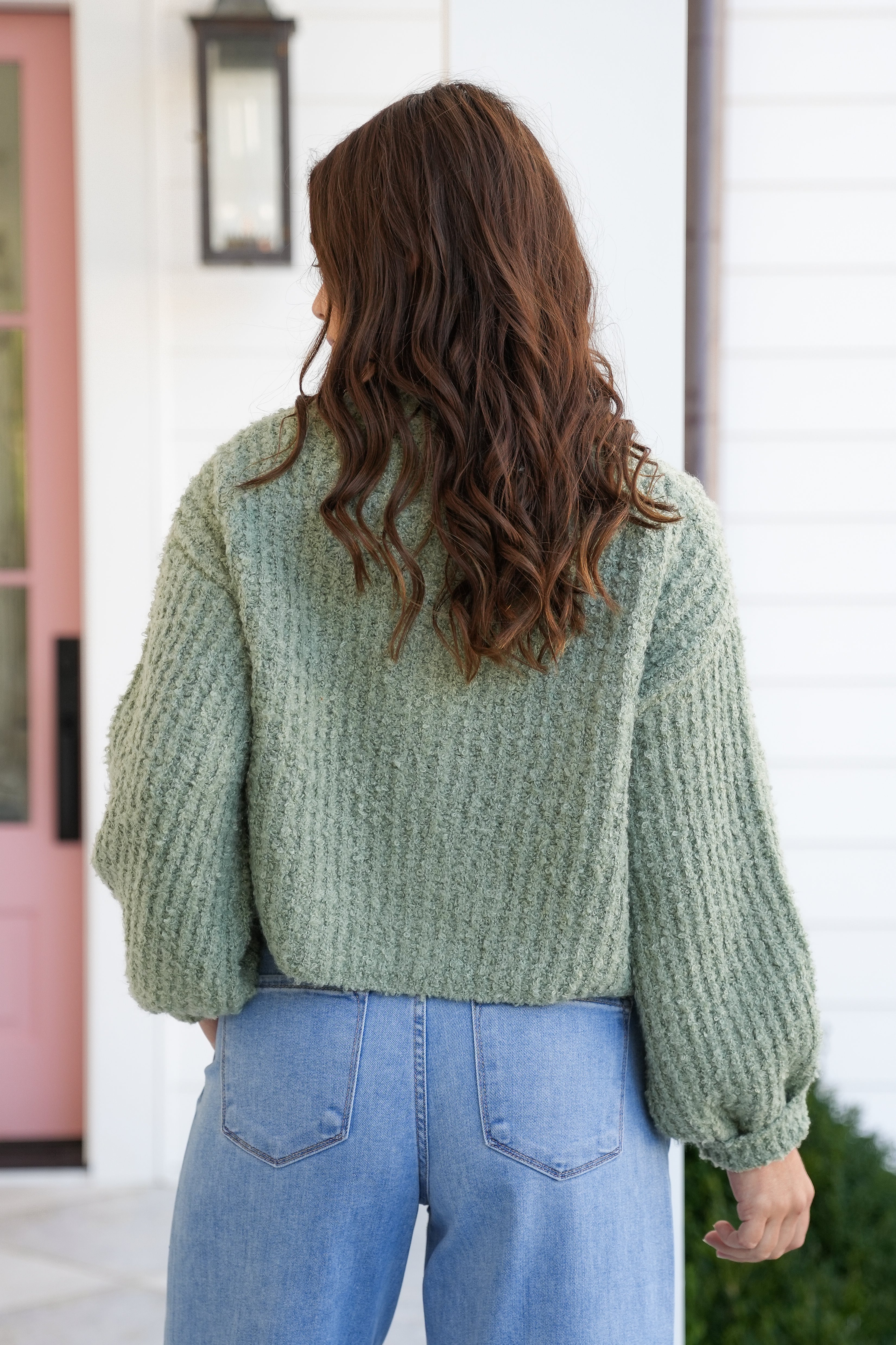 Long Sleeve Button Down Cardigan Sweater - Image 10