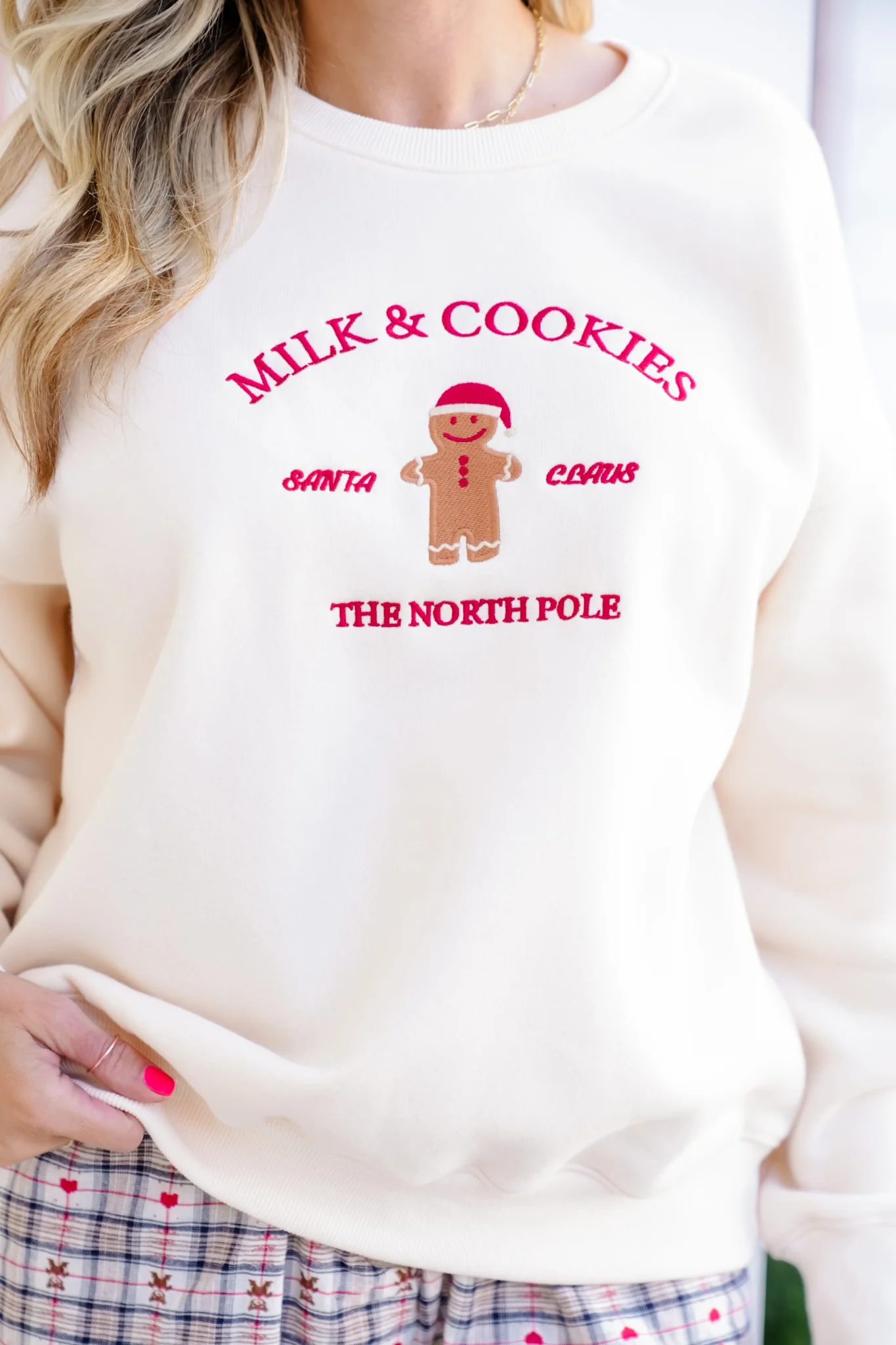 Long Sleeve "Milk And Cookies" Sweatshirt - Image 2