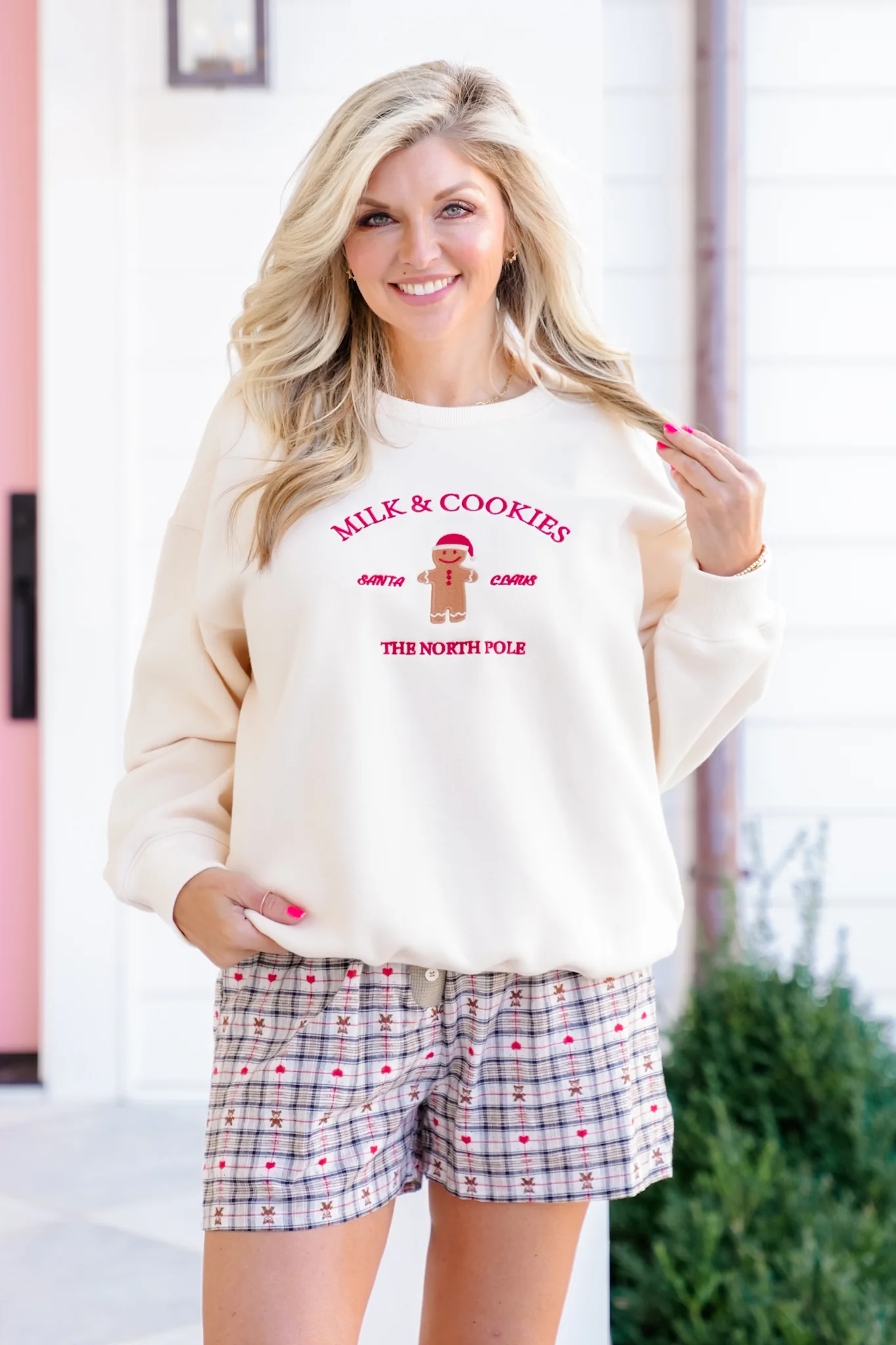 Long Sleeve "Milk And Cookies" Sweatshirt - Image 6