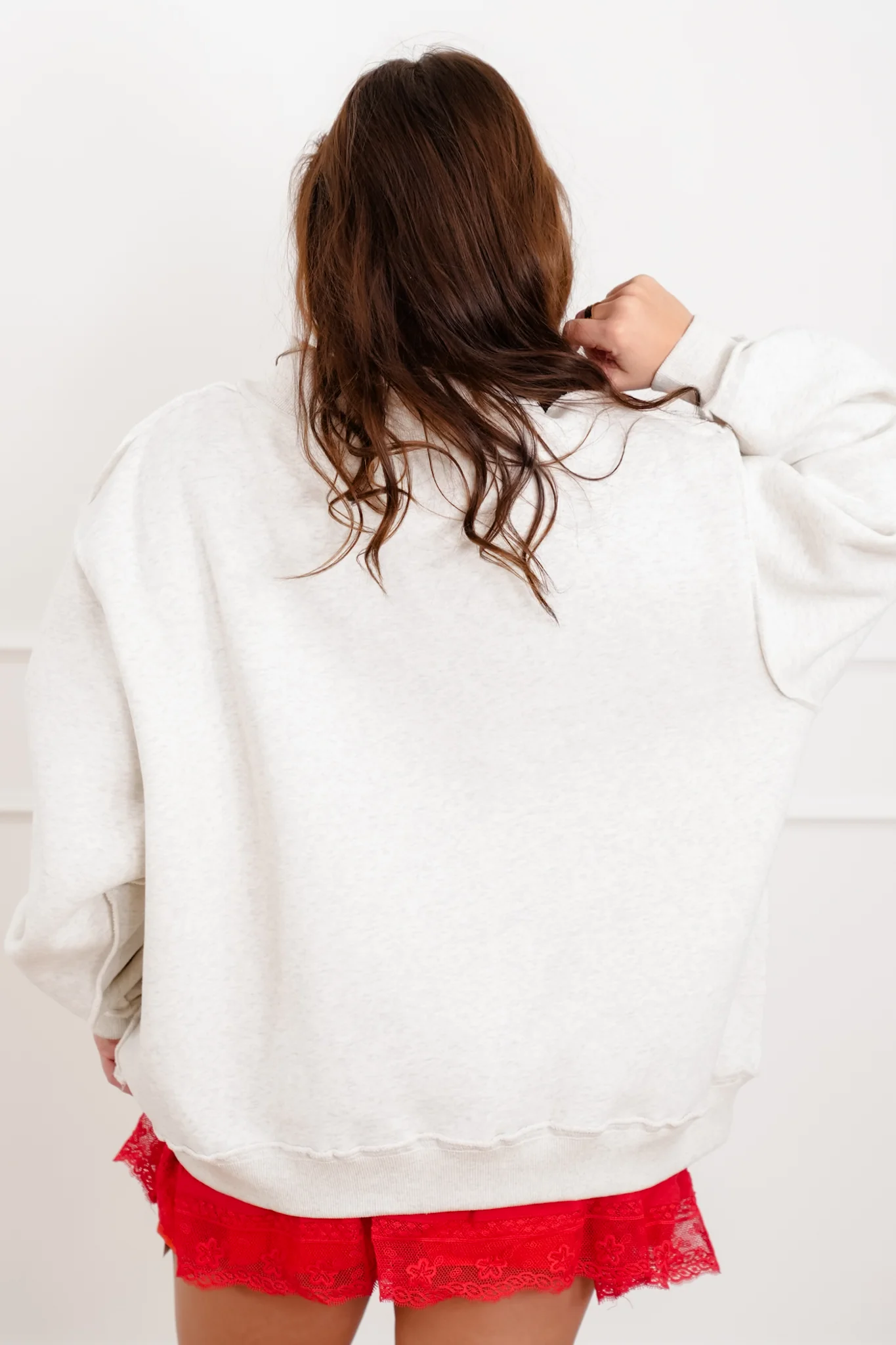 Long Sleeve Reversible "Spicy Marg/Hungover" Graphic Sweatshirt - Image 6