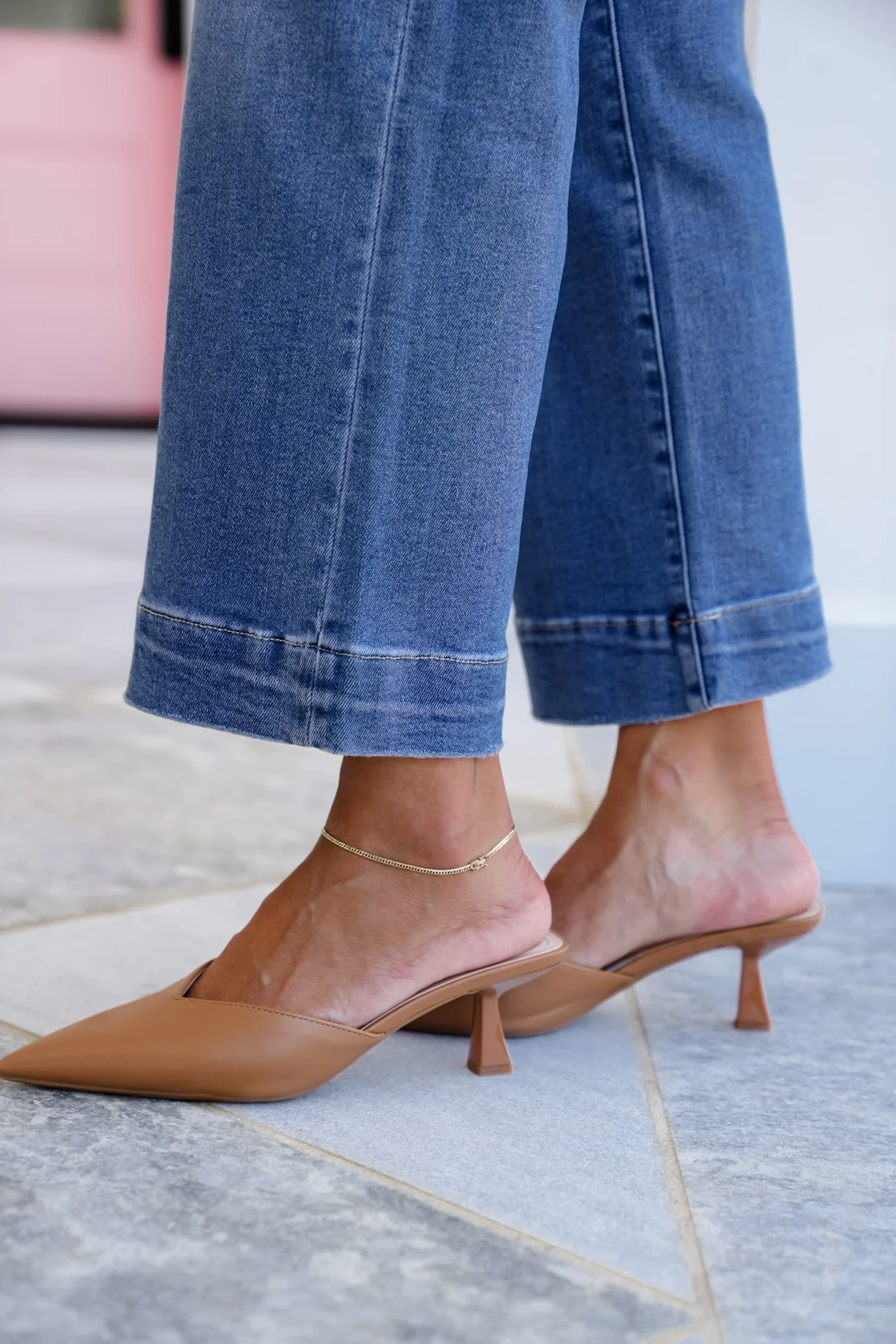 Lovervet Easy Like Sunday High Rise Wide Leg Crop Jeans with Utility Pocket - Image 11