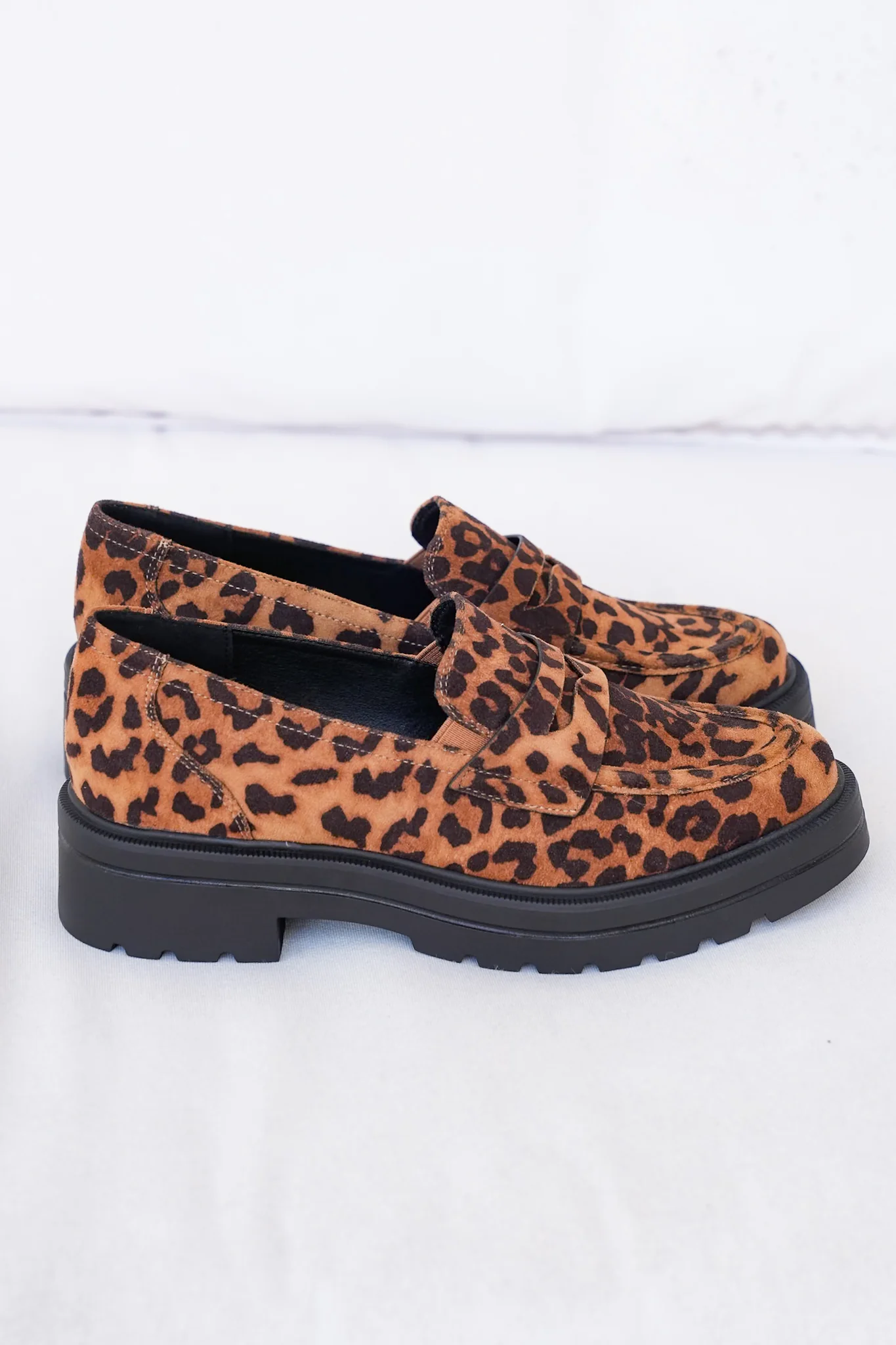 MIA Chunky Animal Print Platform Loafer - Image 3