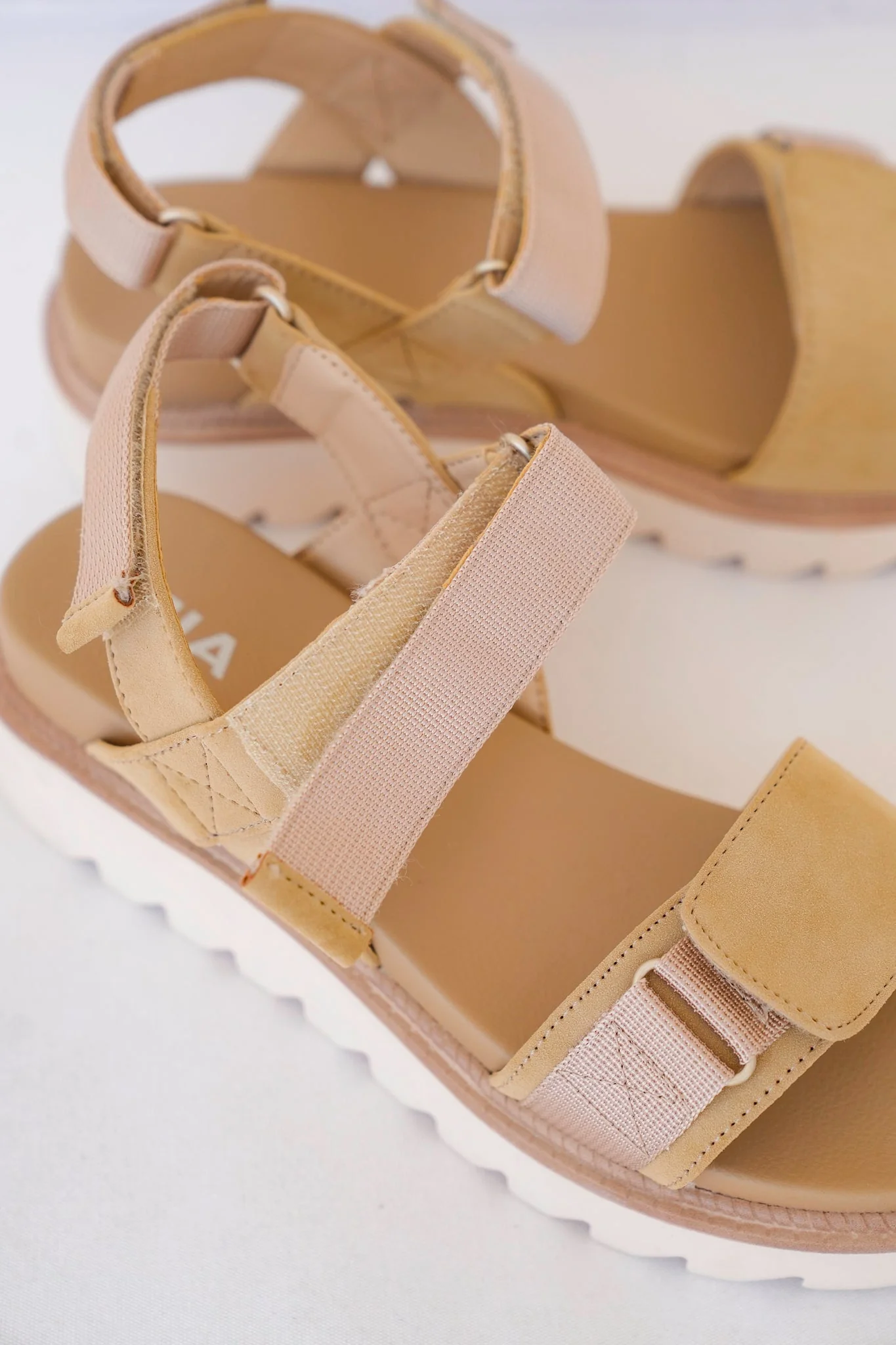 MIA Stylish Platform Sandal with Adjustable Velcro Straps - Image 4