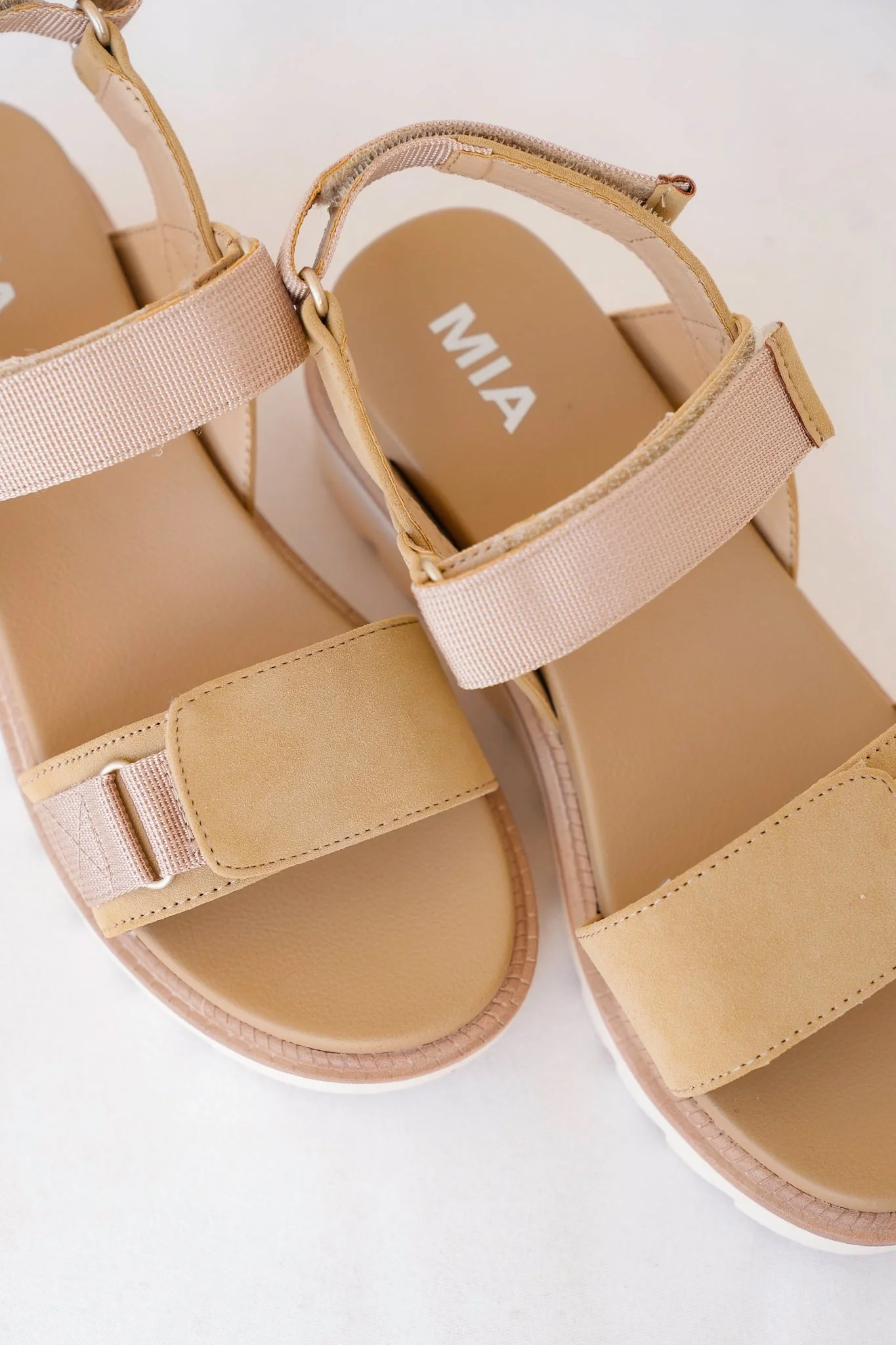 MIA Stylish Platform Sandal with Adjustable Velcro Straps - Image 8