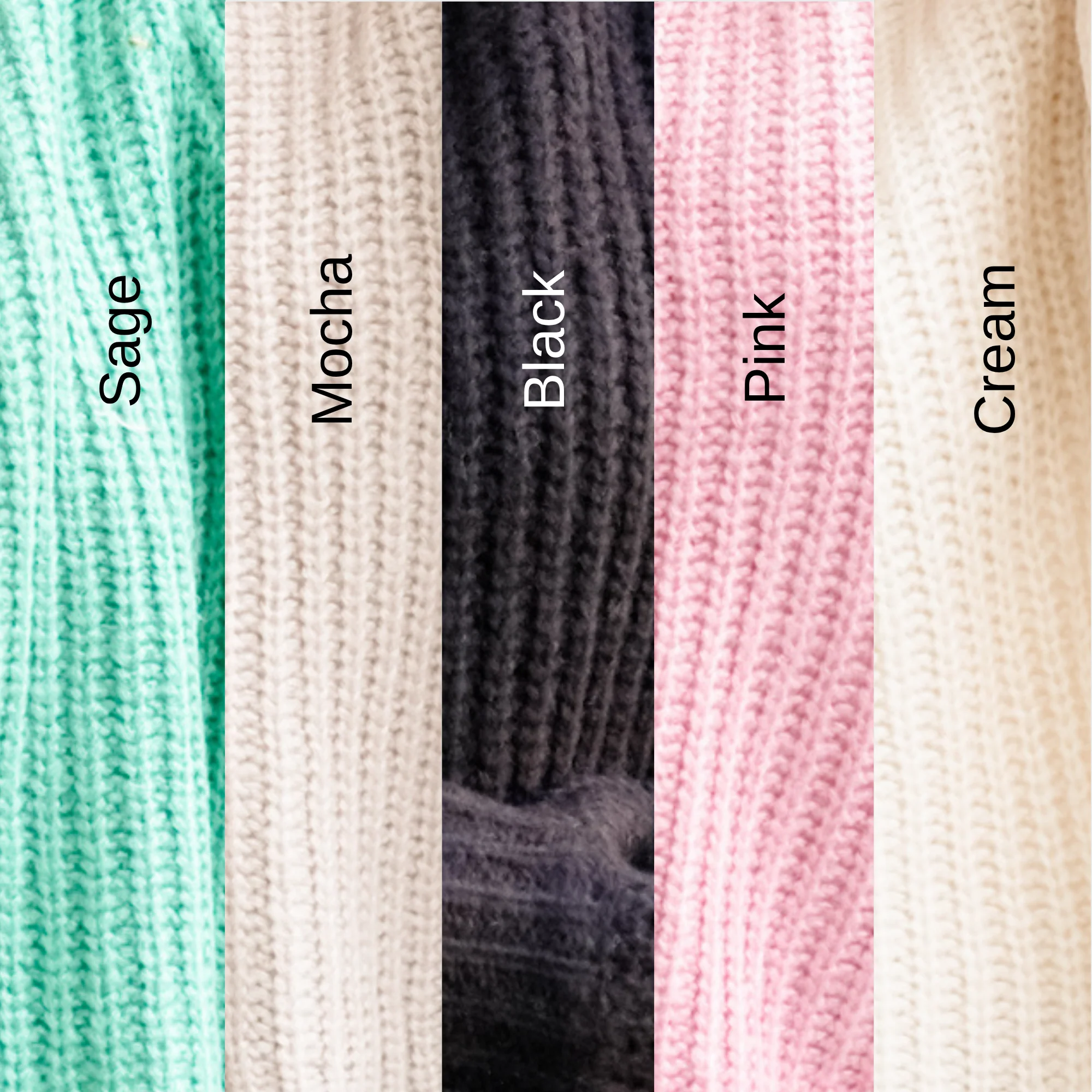 Ribbed Long Sleeve Button Down Cardigan Sweater - Image 12