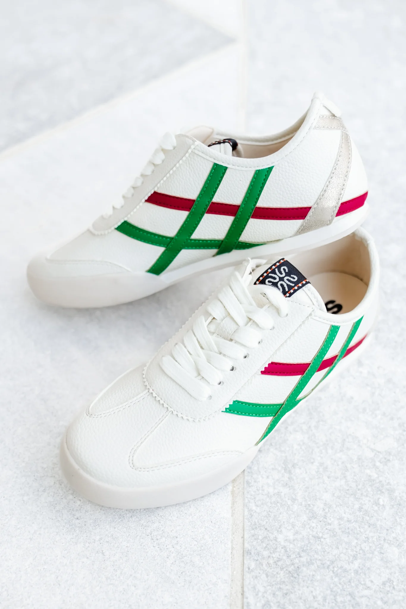 Shu by Shu Shop Retro Inspired Vegan Leather Low Top Sneaker