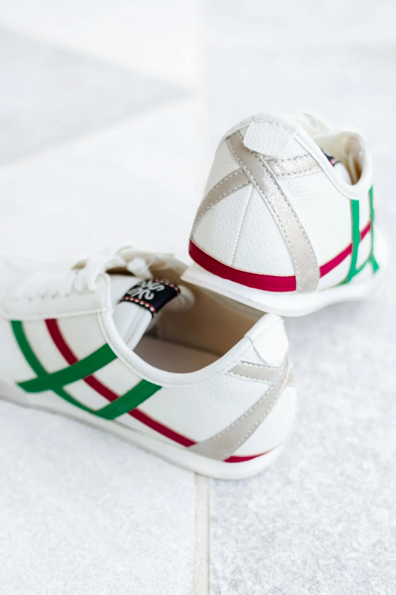 Shu by Shu Shop Retro Inspired Vegan Leather Low Top Sneaker - Image 4