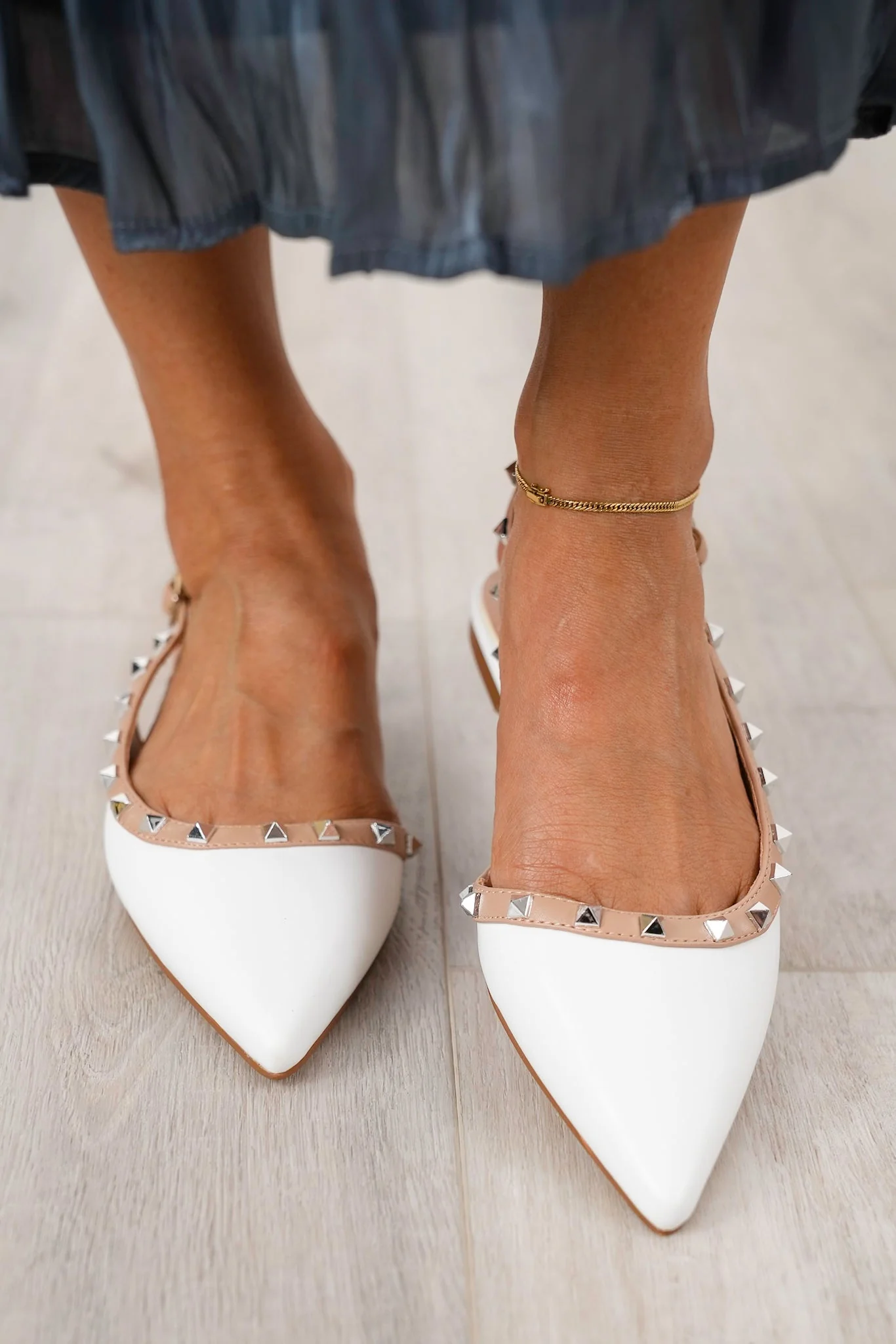 Restock! Studded Slingback Flat with Adjustable Ankle Strap - Image 19