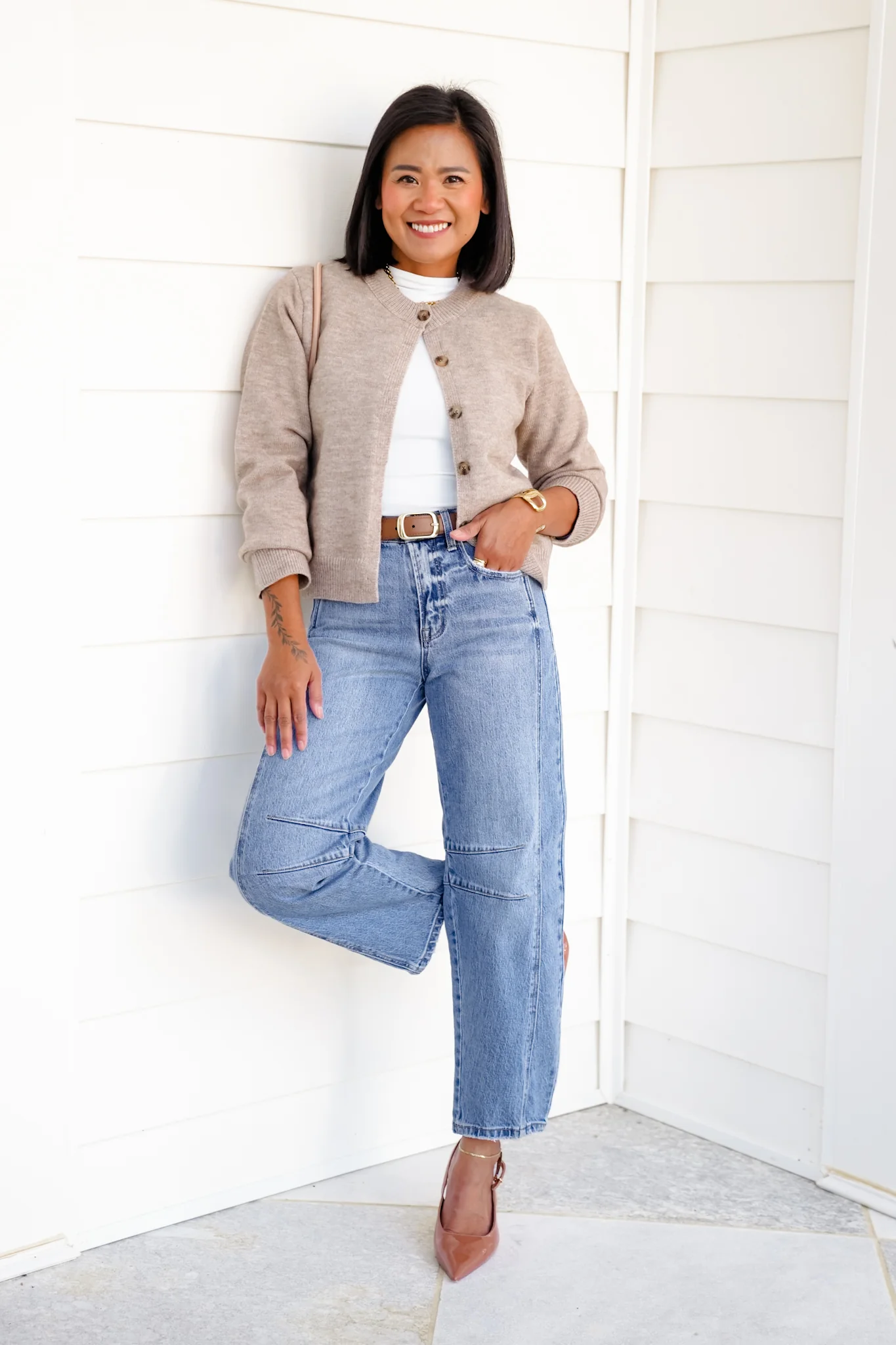 Restock! Vervet The Victoria High Rise Medium Wash Barrel Jeans - Image 10