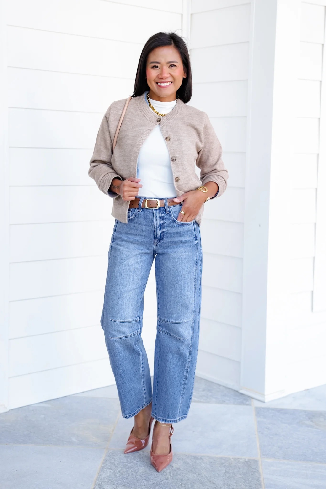 Restock! Vervet The Victoria High Rise Medium Wash Barrel Jeans - Image 4