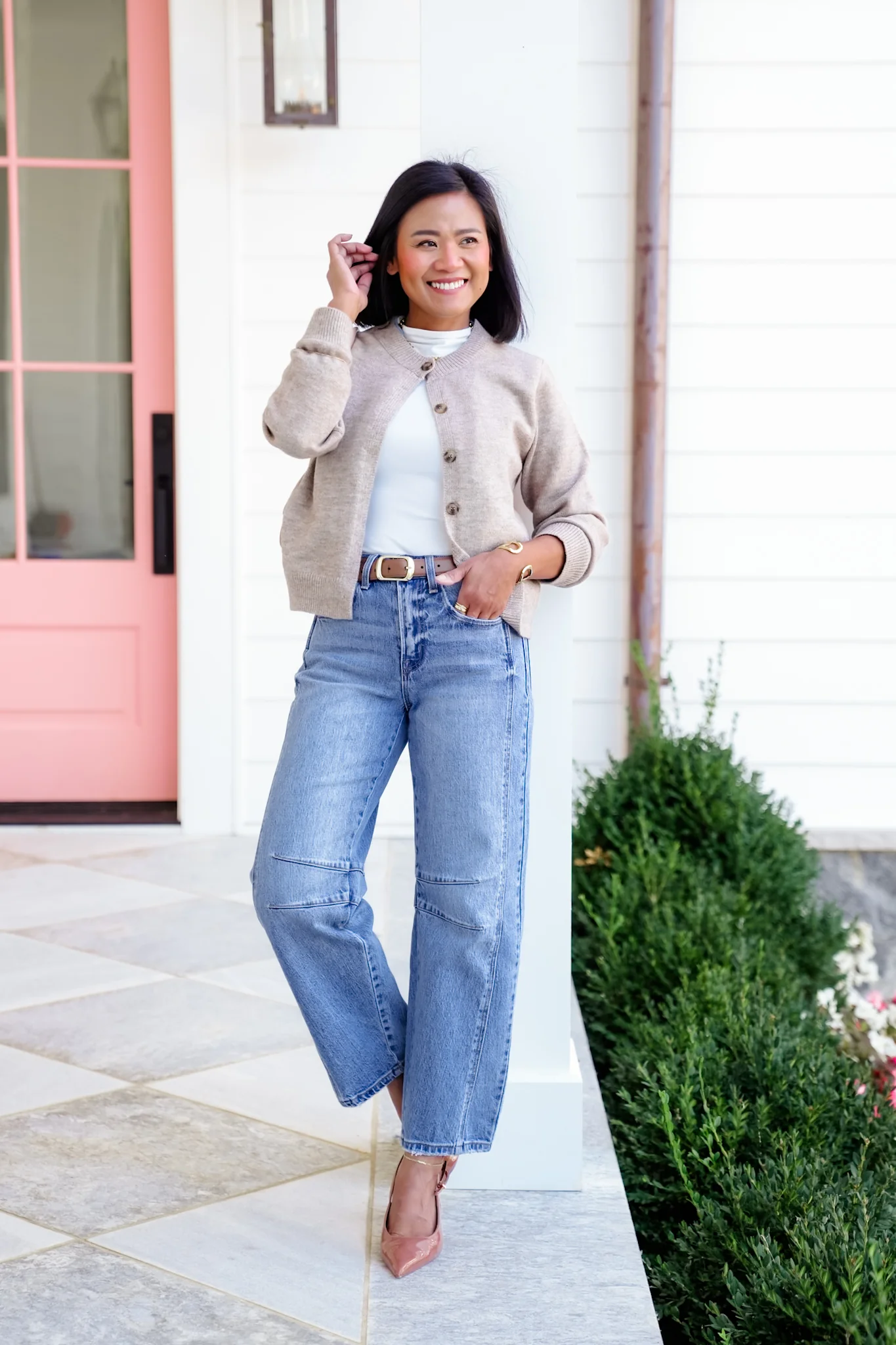 Restock! Vervet The Victoria High Rise Medium Wash Barrel Jeans - Image 8
